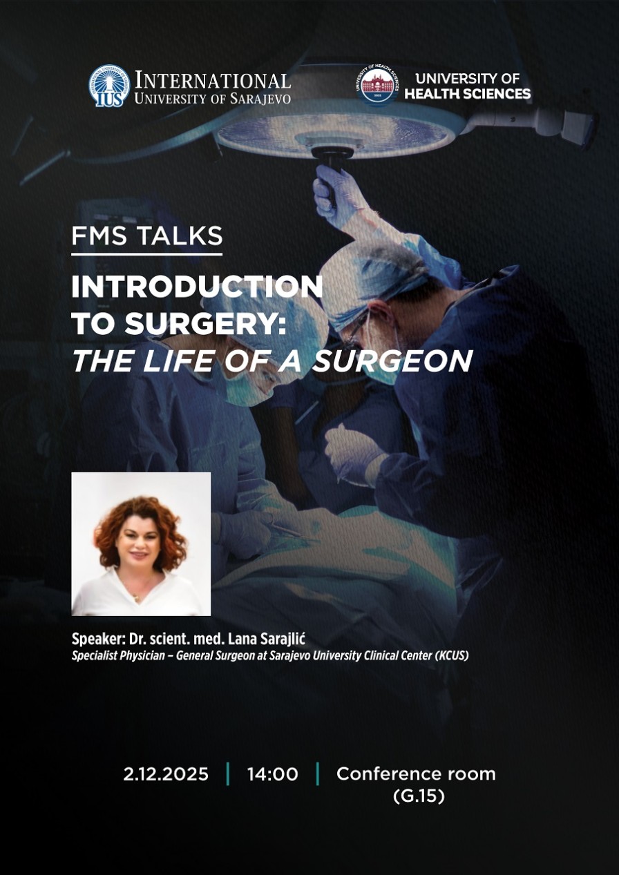 FMS Talks: Introduction to Surgery: The Life of a Surgeon