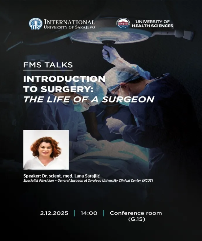 FMS Talks: Introduction to Surgery: The Life of a Surgeon